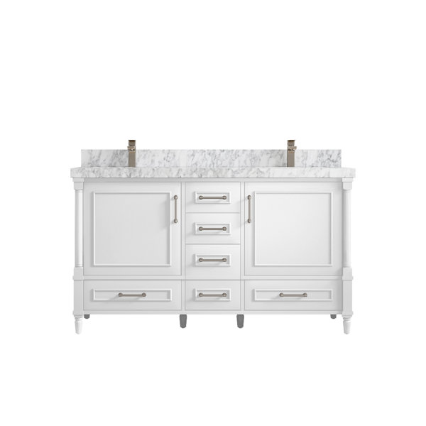 Willow Collections Aberdeen 60'' Double Bathroom Vanity Set Wayfair